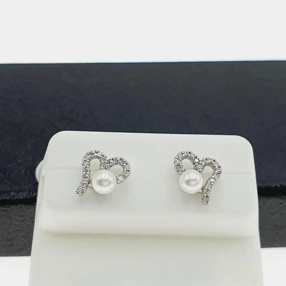 925 sterling silver luxury CZ earrings for women/girls, Best for RJUS2150 - Picture 3 of 11